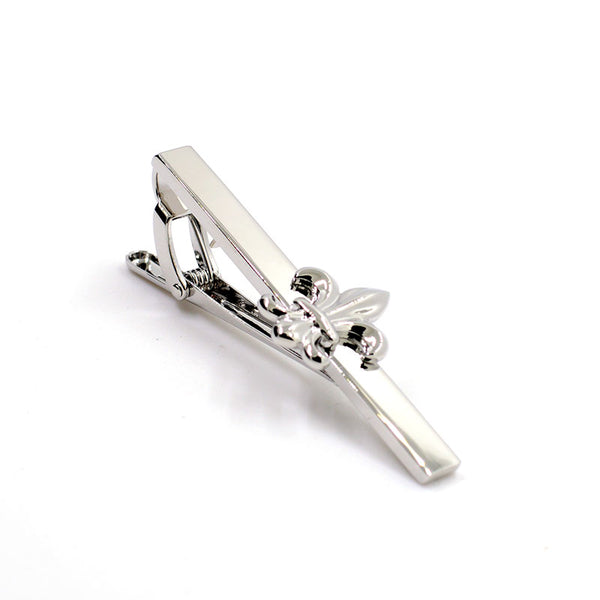 European & American Classical Plain Colour Metal Tie Bars