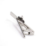 European & American Classical Plain Colour Metal Tie Bars