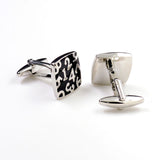 Festivals Wedding Reception Enamel Dropping Glue Cufflinks