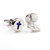 Festivals Wedding Reception Enamel Dropping Glue Cufflinks
