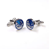 Cartoon Anime Enamel Dropping Glue Cufflinks