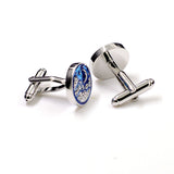 Cartoon Anime Enamel Dropping Glue Cufflinks