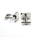 Sports Technology Plain Colour Metal Cufflinks