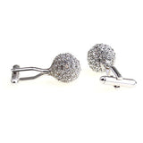 Crystal Zircon Cufflinks