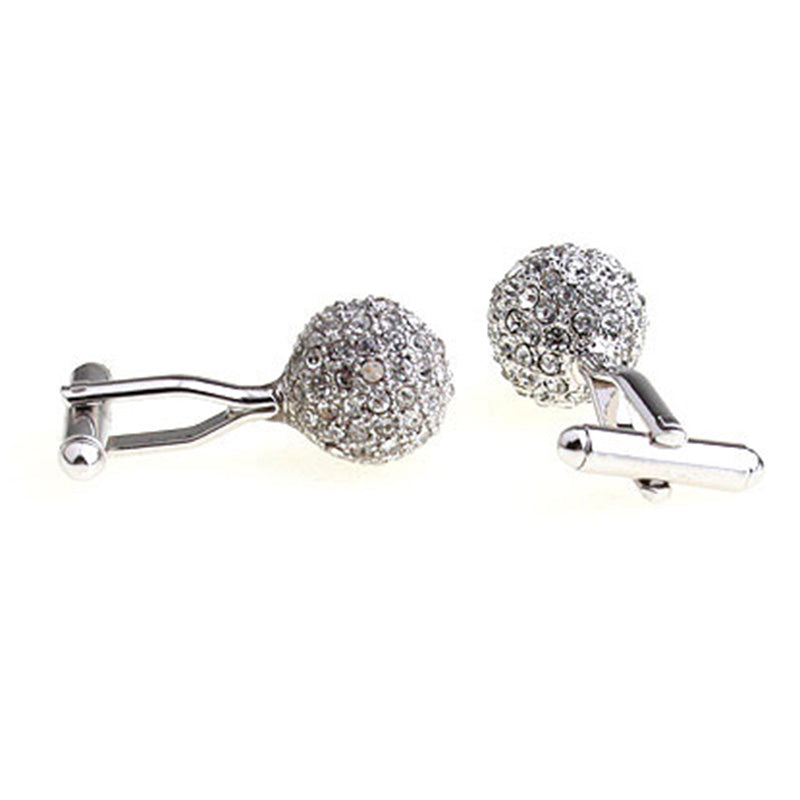Crystal Zircon Cufflinks
