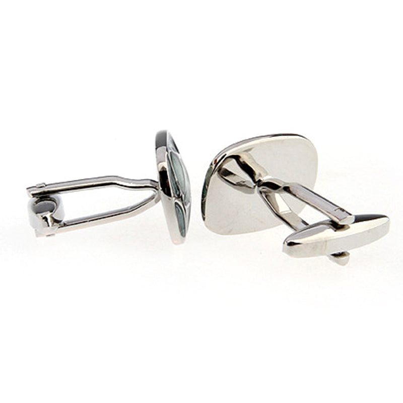 Enamel Dropping Glue Cufflinks