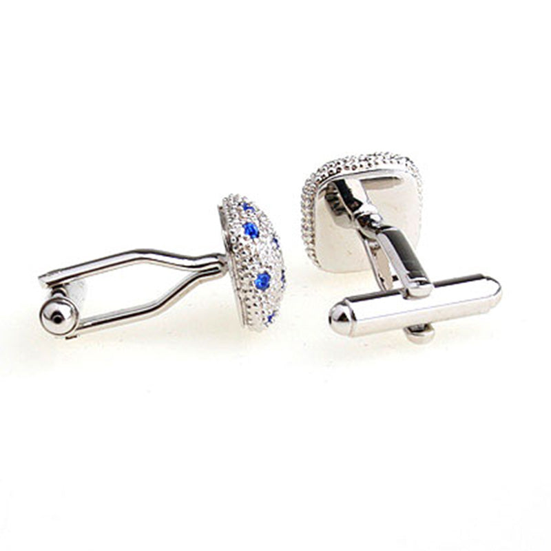 Crystal Zircon Cufflinks