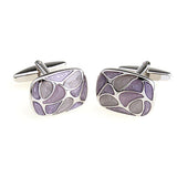Enamel Dropping Glue Cufflinks