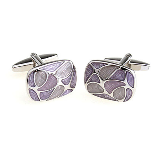 Enamel Dropping Glue Cufflinks