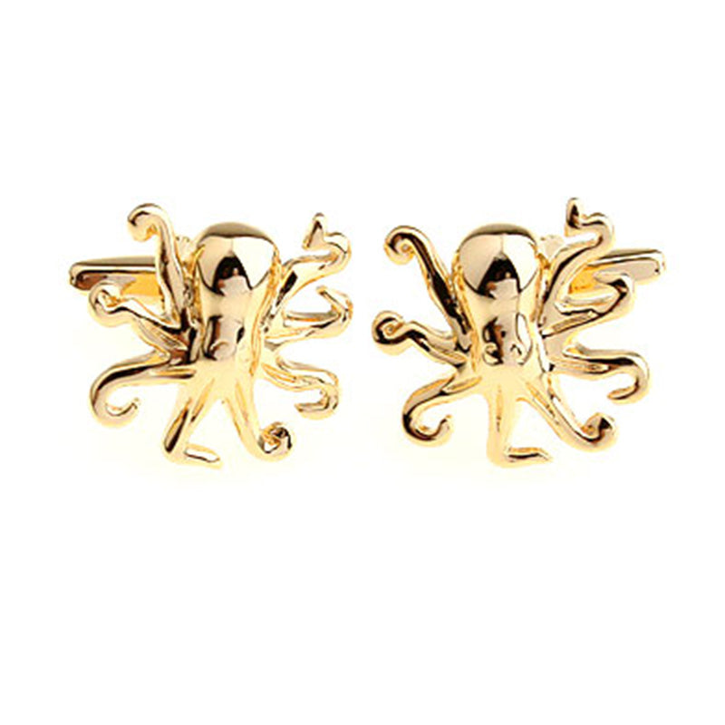 Animals Plants Plain Colour Metal Cufflinks