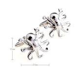 Animals Plants Plain Colour Metal Cufflinks