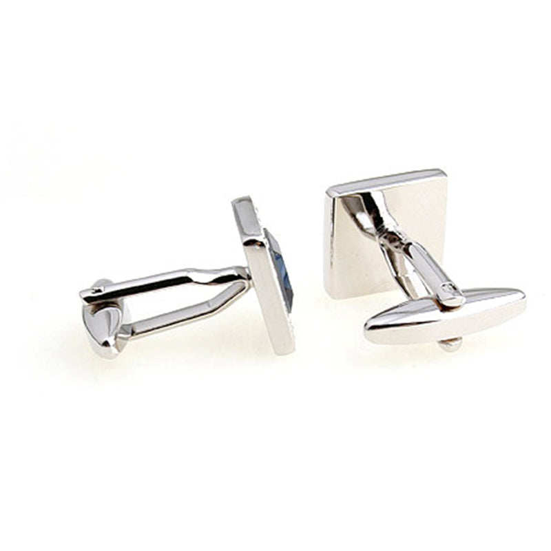 Crystal Zircon Cufflinks