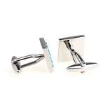 Crystal Zircon Cufflinks