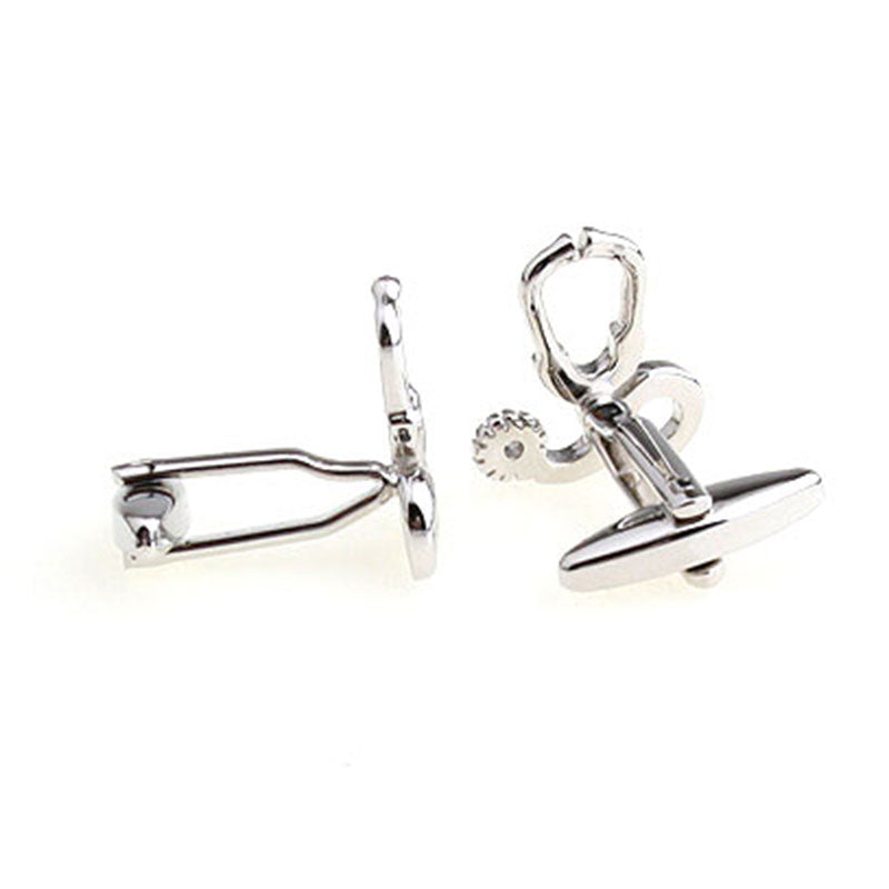 Military Tools Plain Colour Metal Cufflinks
