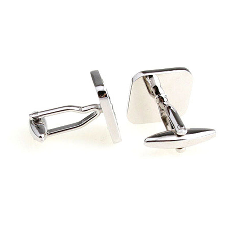 Enamel Dropping Glue Cufflinks