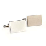 Plain Colour Metal Cufflinks