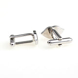 Interesting Skull Enamel Dropping Glue Cufflinks