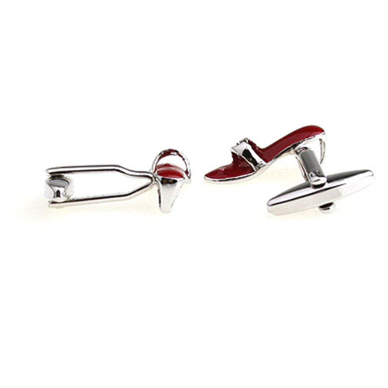 Cartoon Anime Enamel Dropping Glue Cufflinks