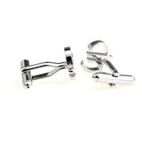Plain Colour Metal Cufflinks
