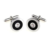 Enamel Dropping Glue Cufflinks