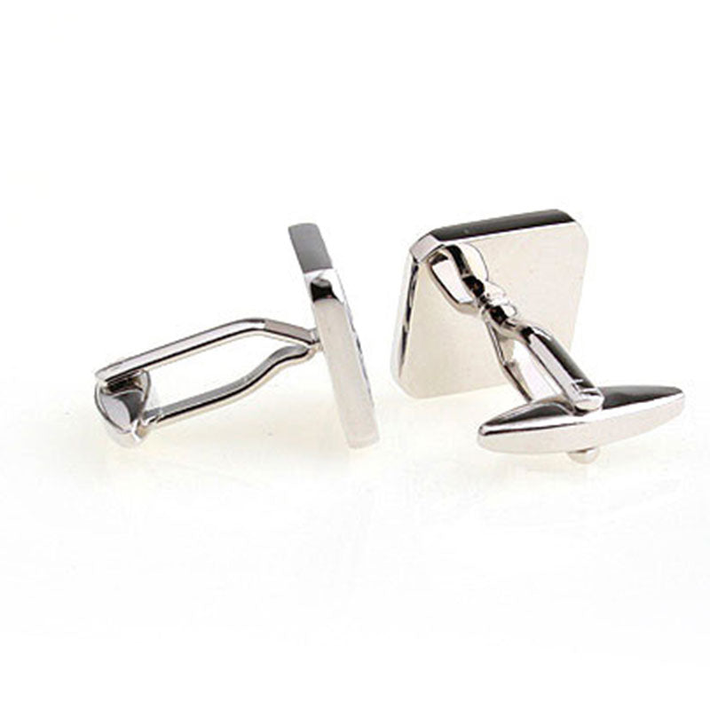 Enamel Dropping Glue Cufflinks