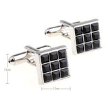 Crystal Zircon Cufflinks