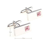 Crystal Zircon Cufflinks