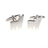 Plain Colour Metal Cufflinks