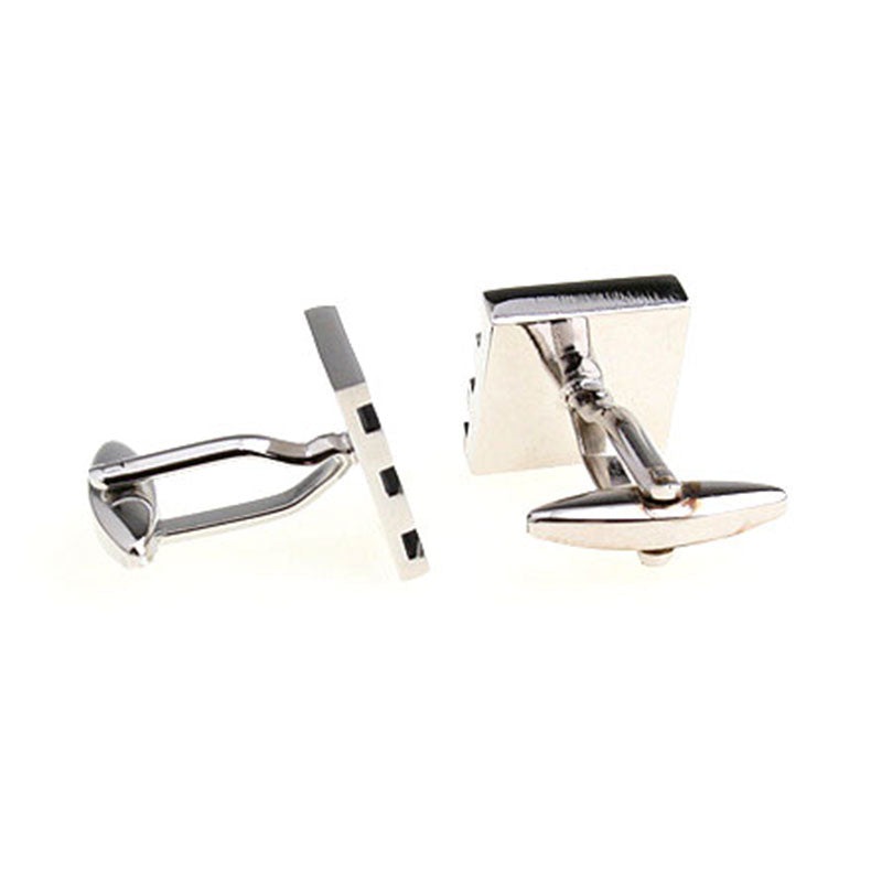 Enamel Dropping Glue Cufflinks