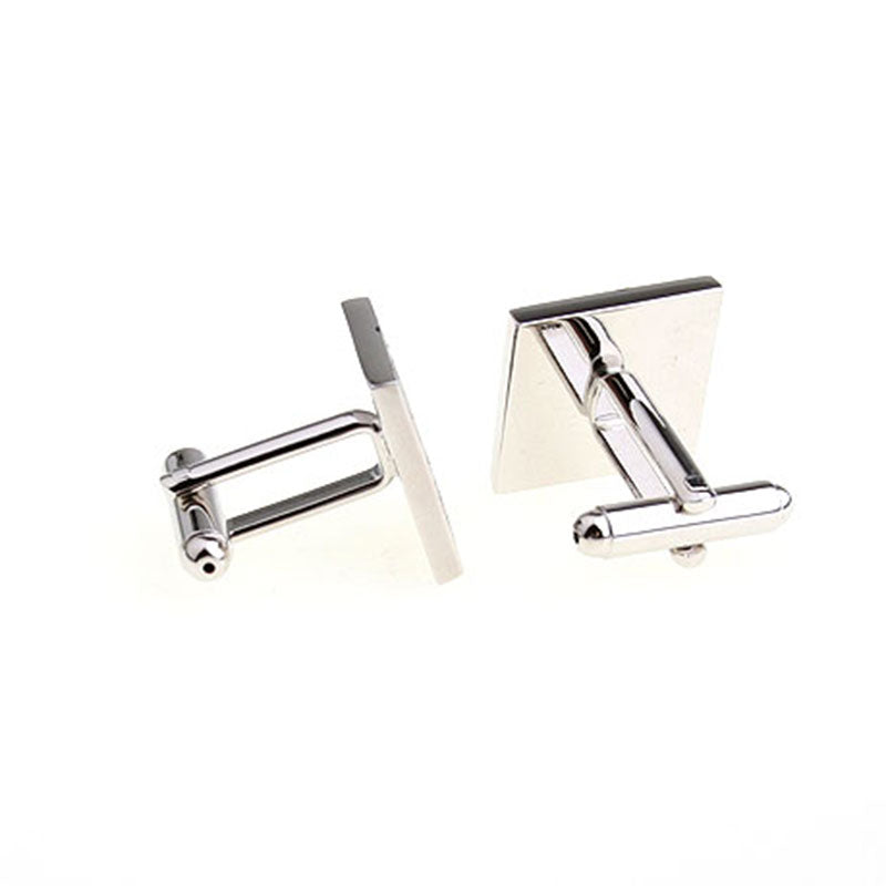 European & American Classical Enamel Dropping Glue Cufflinks