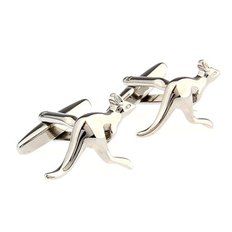 Animals Plants Plain Colour Metal Cufflinks