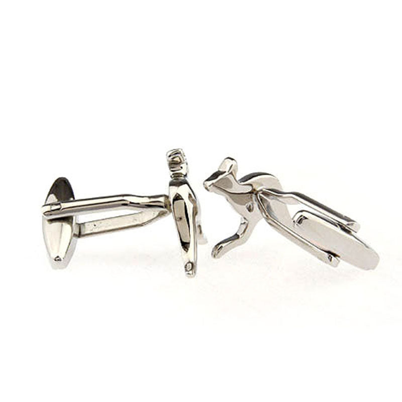 Animals Plants Plain Colour Metal Cufflinks