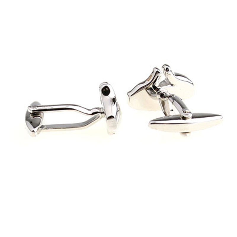 Cartoon Anime Plain Colour Metal Cufflinks