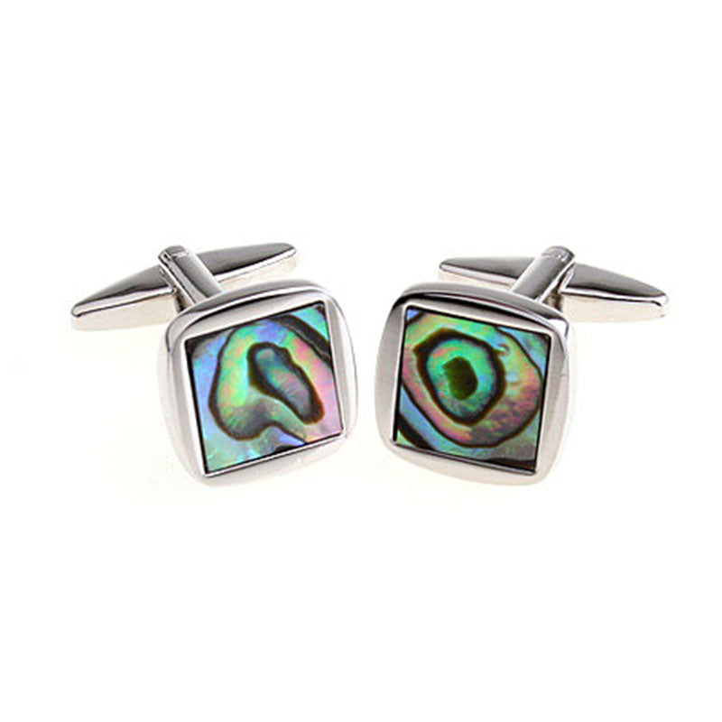 Shells Agate Cufflinks