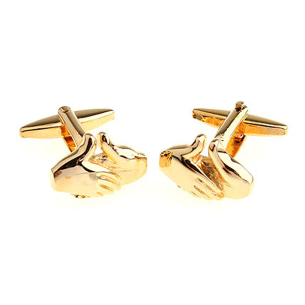Plain Colour Metal Cufflinks
