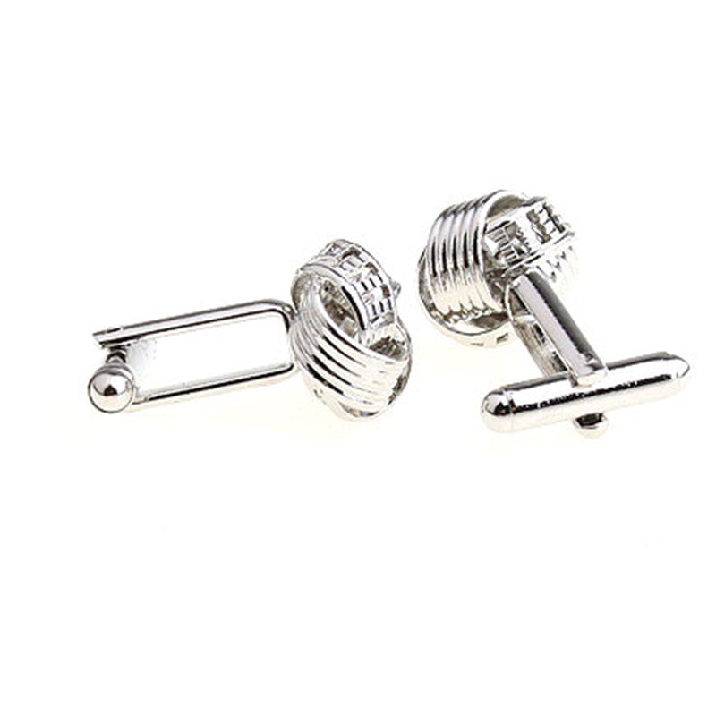 Plain Colour Metal Cufflinks