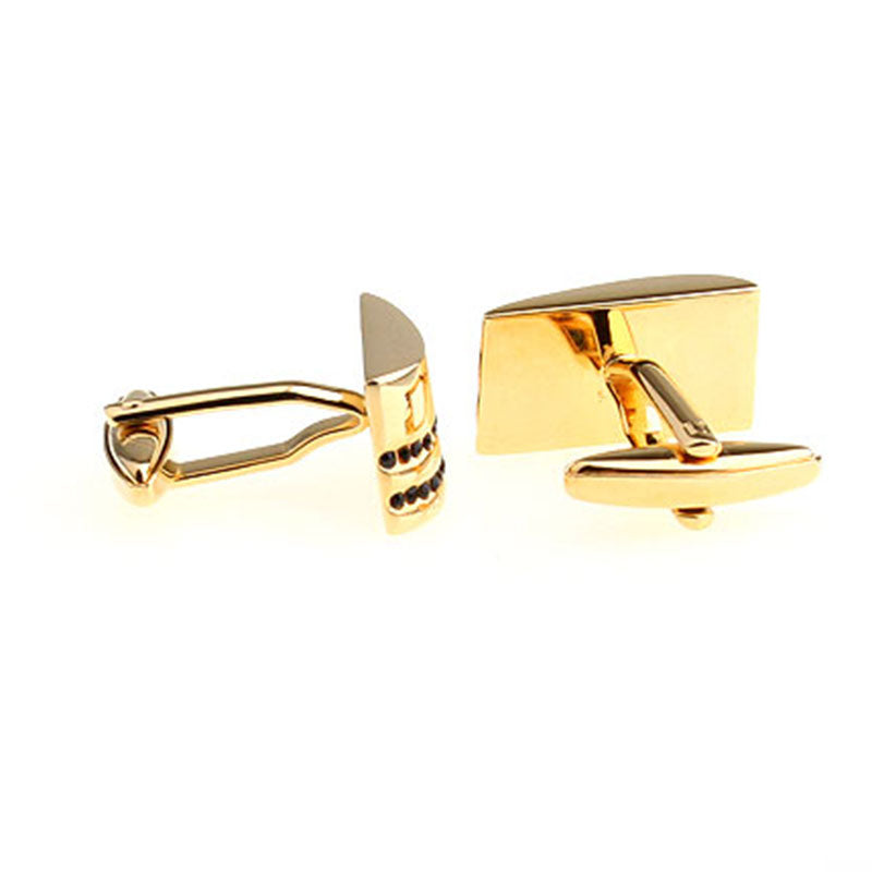 Crystal Zircon Cufflinks