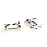Plain Colour Metal Cufflinks