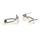 Plain Colour Metal Cufflinks