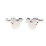 Animals Plants Plain Colour Metal Cufflinks