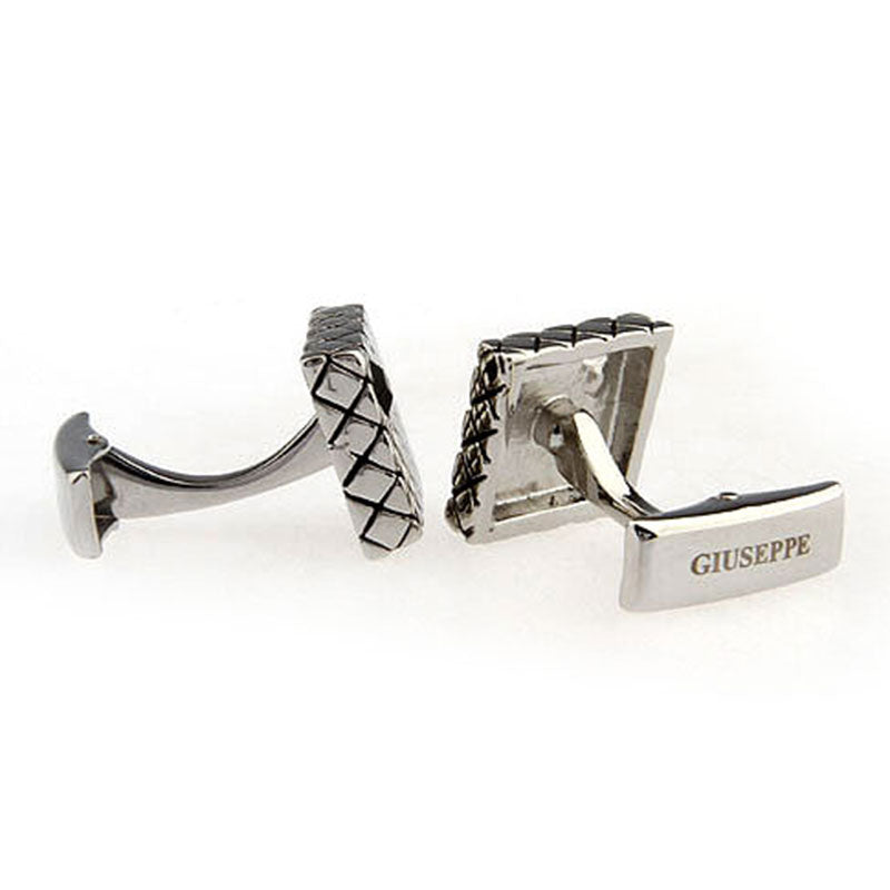 Crystal Zircon Cufflinks