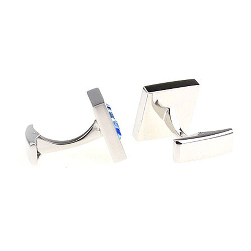 Crystal Zircon Cufflinks