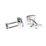 Crystal Zircon Cufflinks