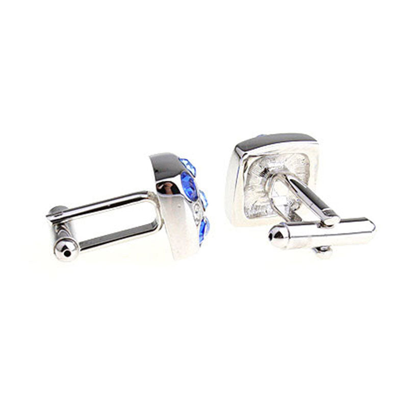 Crystal Zircon Cufflinks