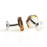 Crystal Zircon Cufflinks