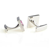 Crystal Zircon Cufflinks