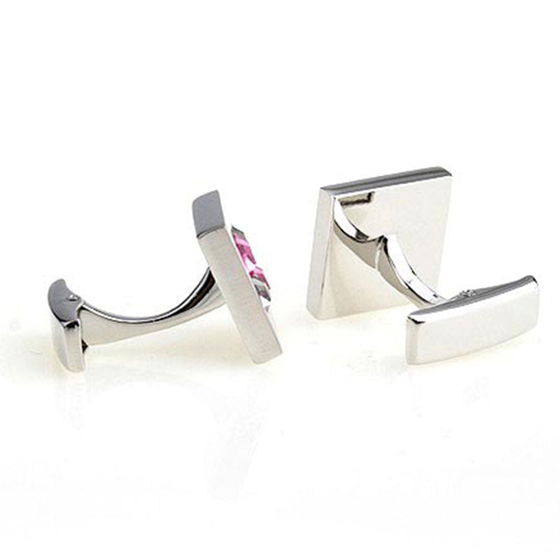 Crystal Zircon Cufflinks