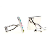 Crystal Zircon Cufflinks