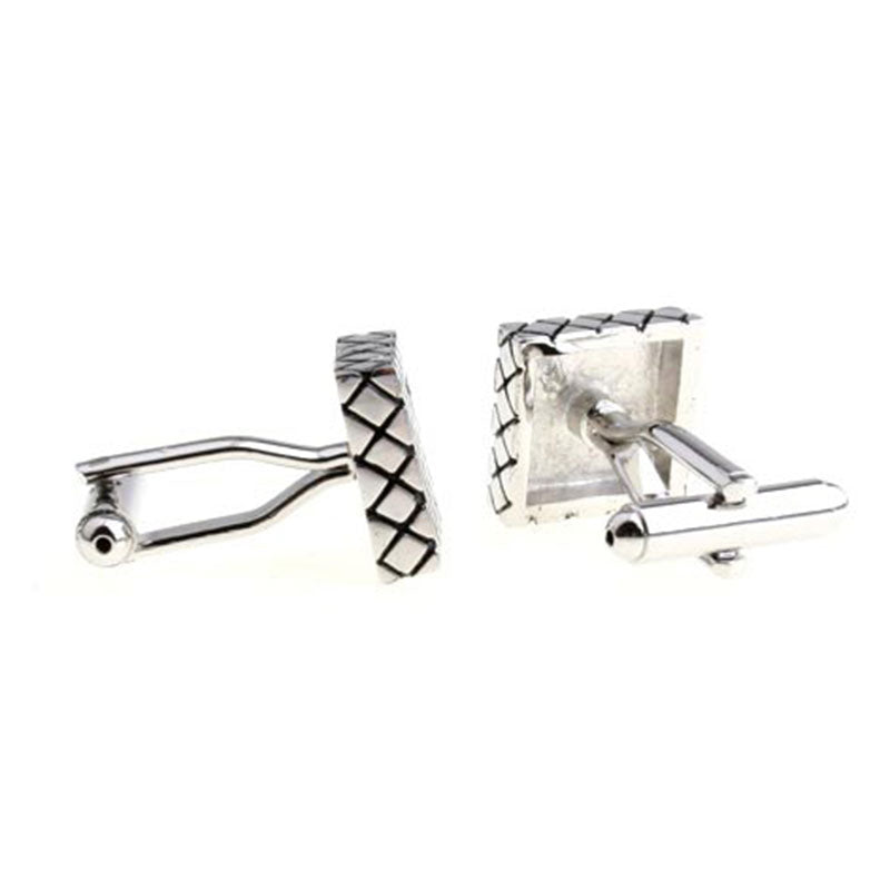Crystal Zircon Cufflinks