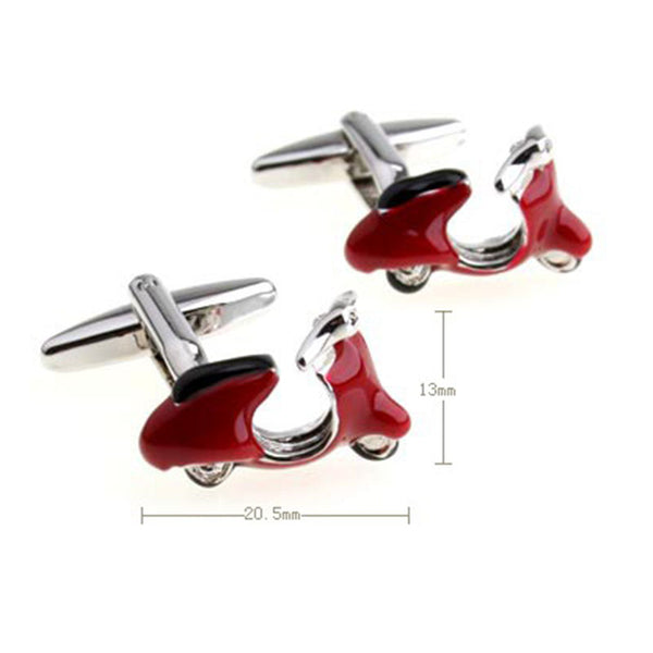 Car Logo Traffic Enamel Dropping Glue Cufflinks
